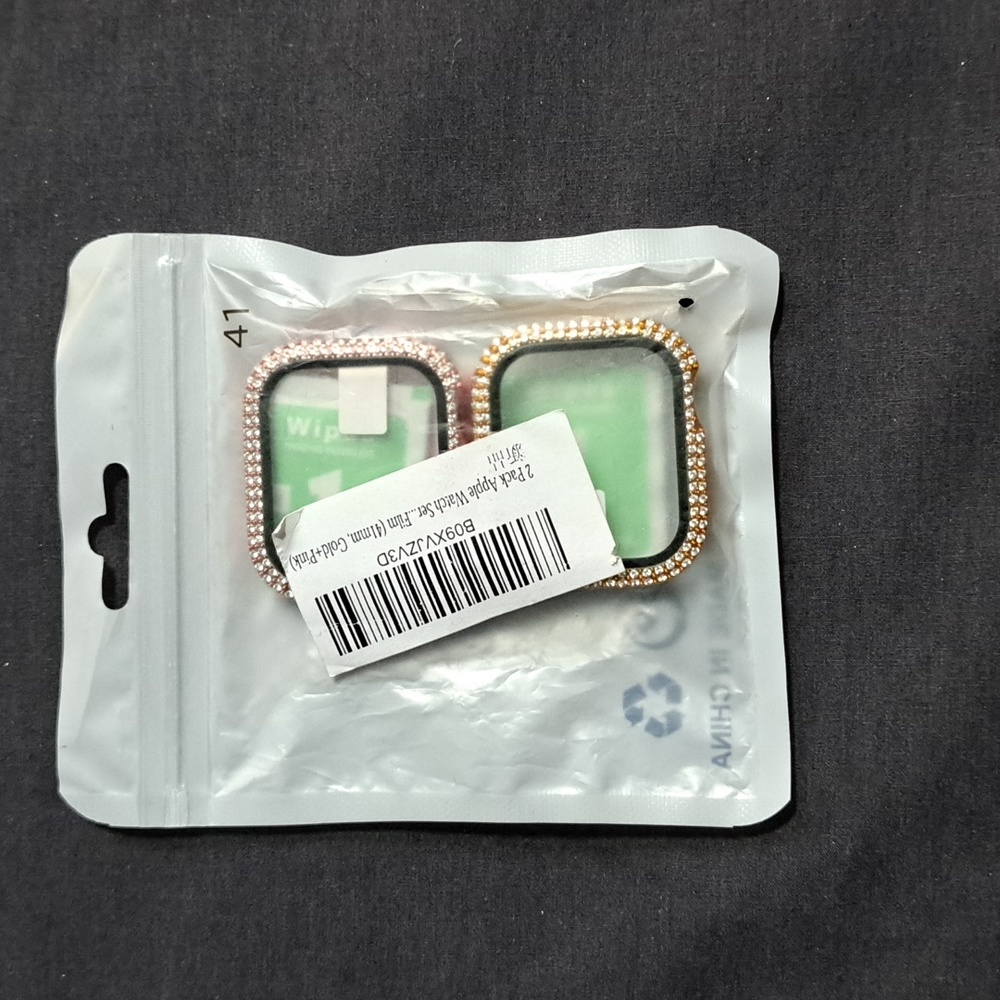 NWT 2 Pack Apple Watch cover Gold & Rose Gold